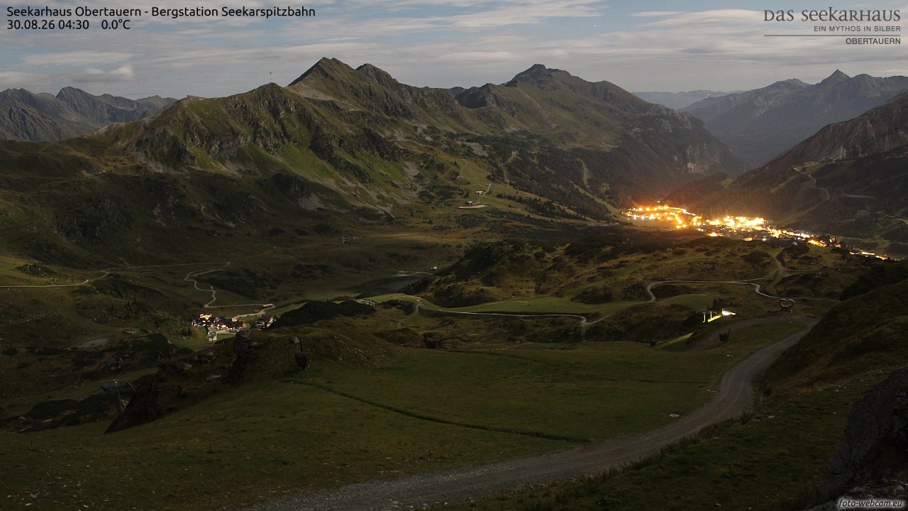Archived image Webcam View Seekarspitz top station