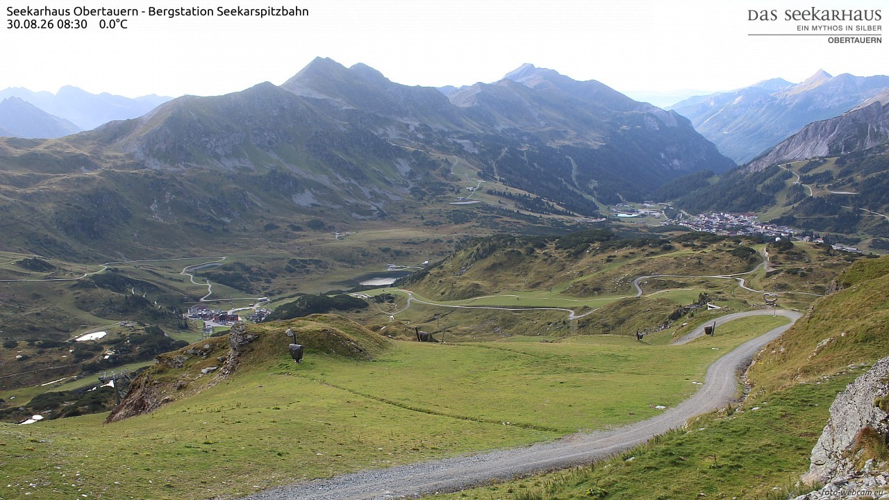 Archived image Webcam View Seekarspitz top station