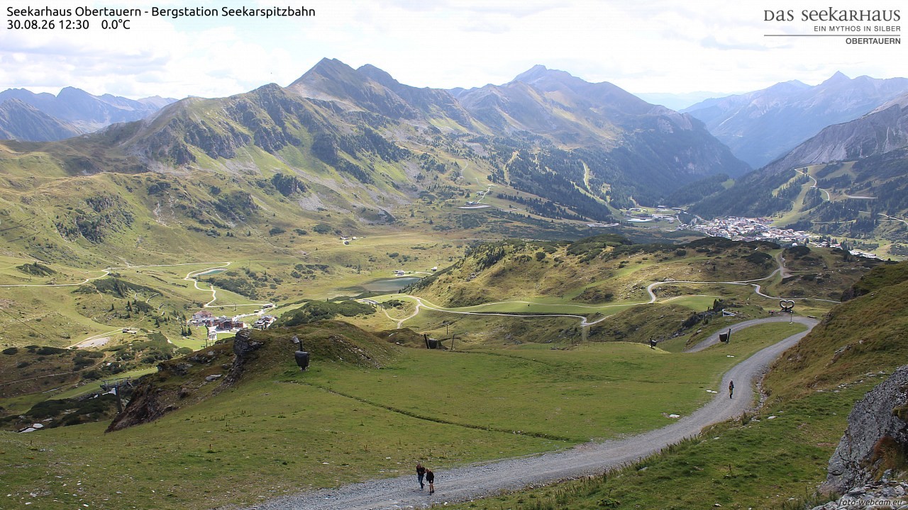 Archiv Foto Webcam Obertauern: Seekarspitz top station