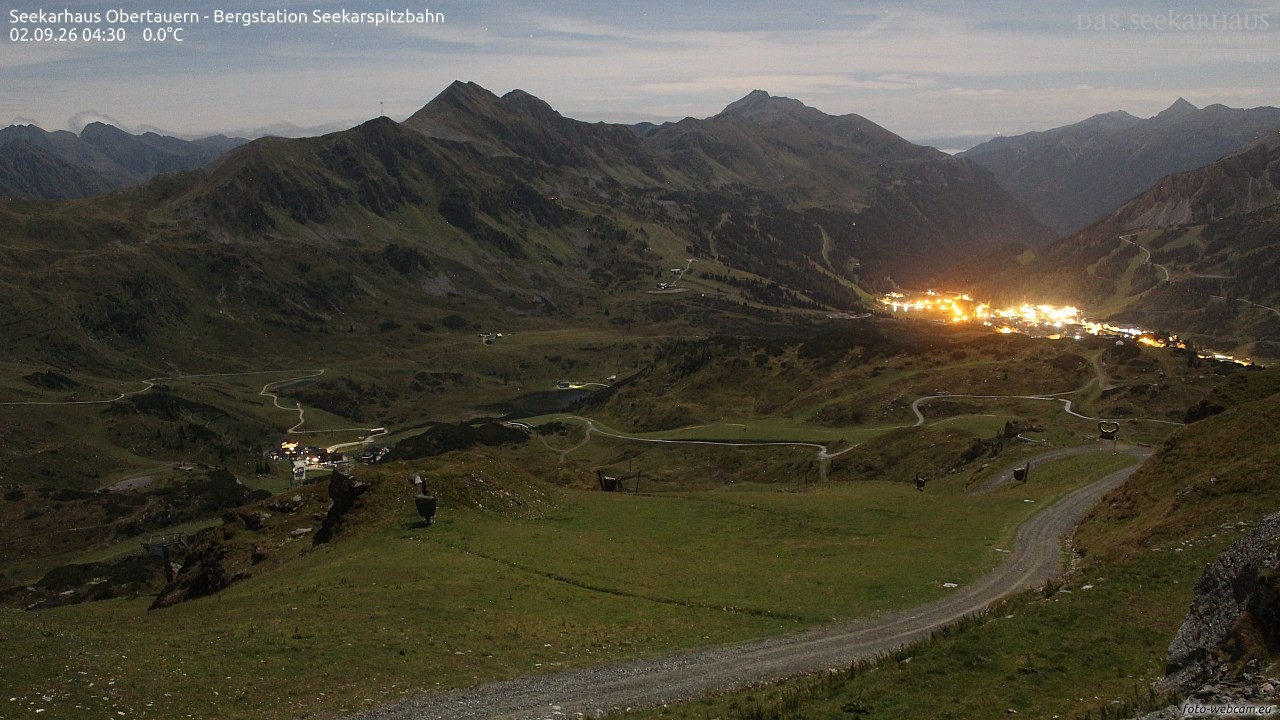 Archiv Foto Webcam Obertauern: Seekarspitz top station