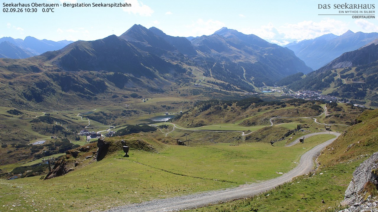 Archiv Foto Webcam Obertauern: Seekarspitz top station