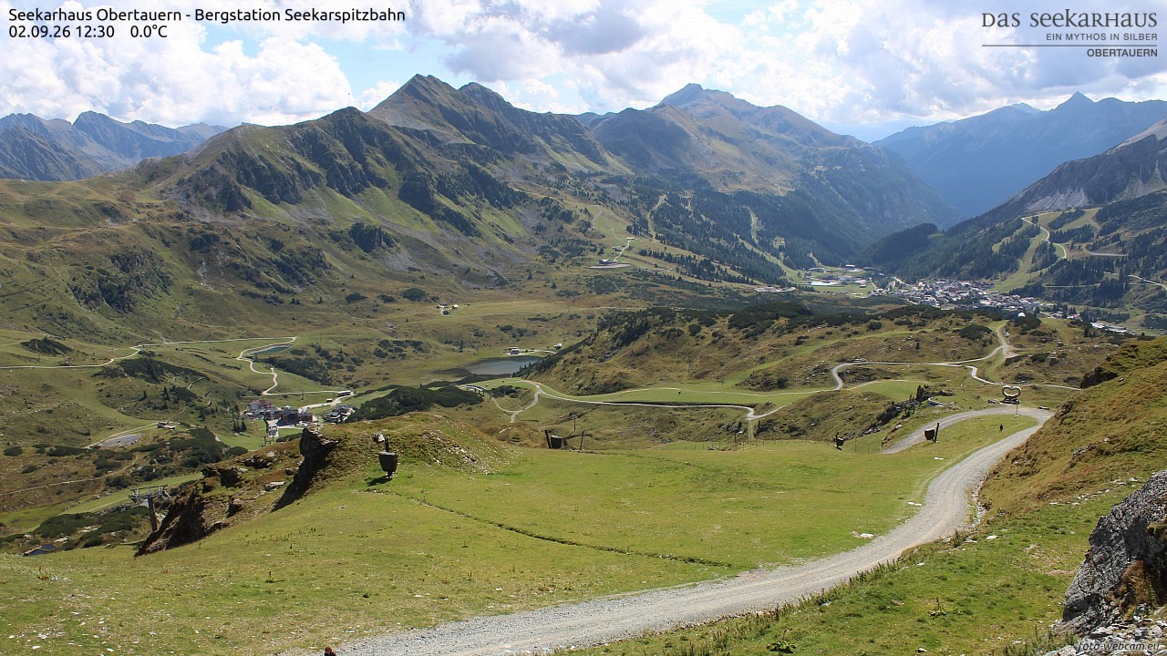 Archiv Foto Webcam Obertauern: Seekarspitz top station