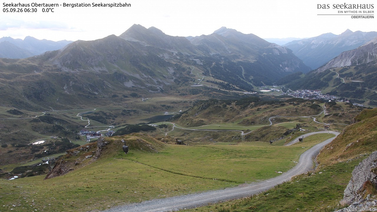 Archiv Foto Webcam Obertauern: Seekarspitz top station