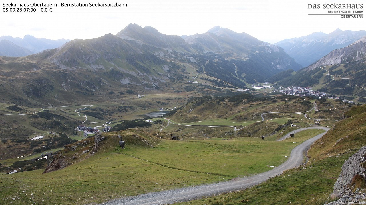 Archiv Foto Webcam Obertauern: Seekarspitz top station