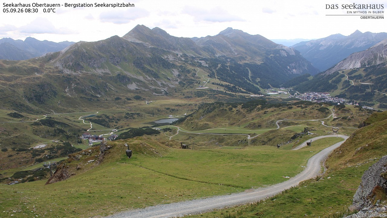 Archiv Foto Webcam Obertauern: Seekarspitz top station