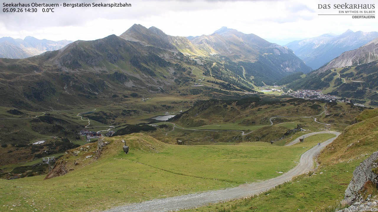 Archiv Foto Webcam Obertauern: Seekarspitz top station