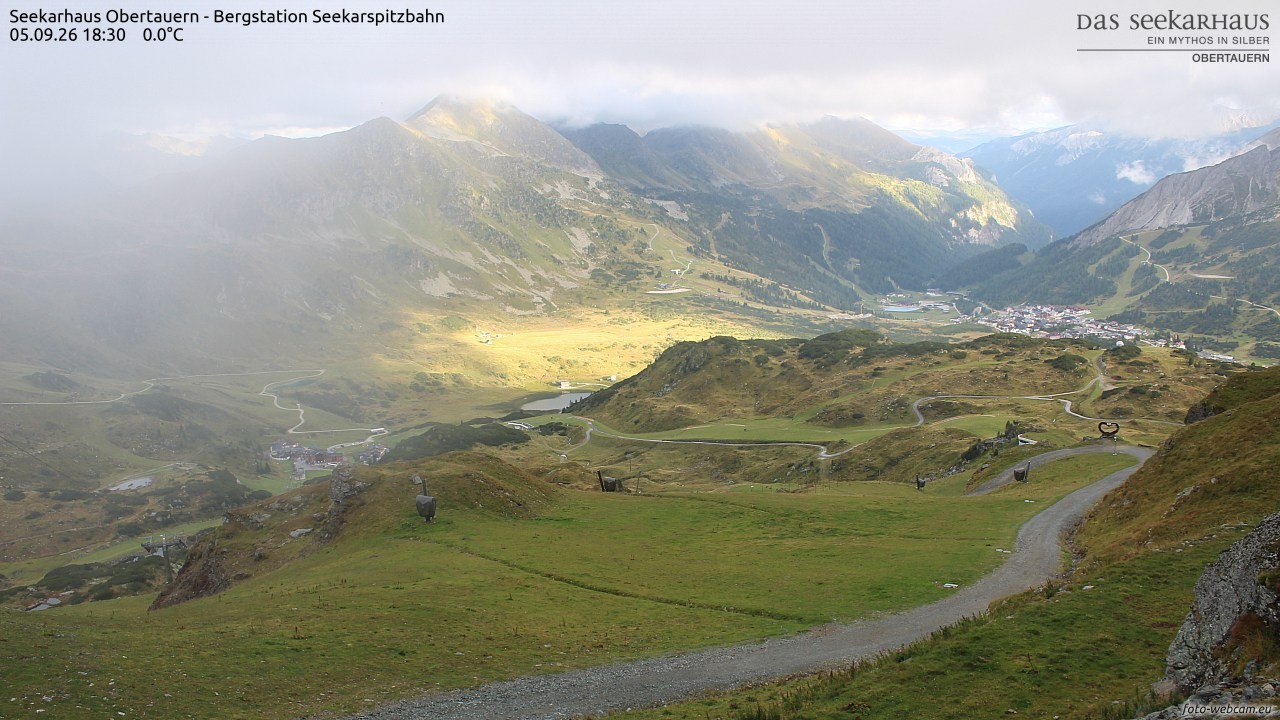 Archiv Foto Webcam Obertauern: Seekarspitz top station