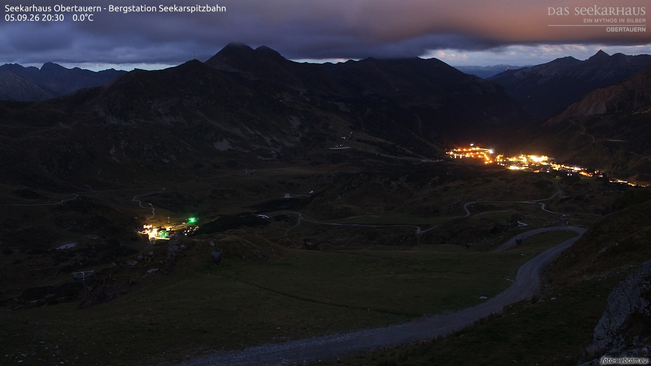 Archiv Foto Webcam Obertauern: Seekarspitz top station