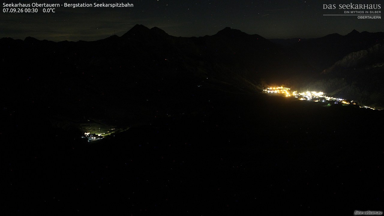 Archiv Foto Webcam Obertauern: Seekarspitz top station