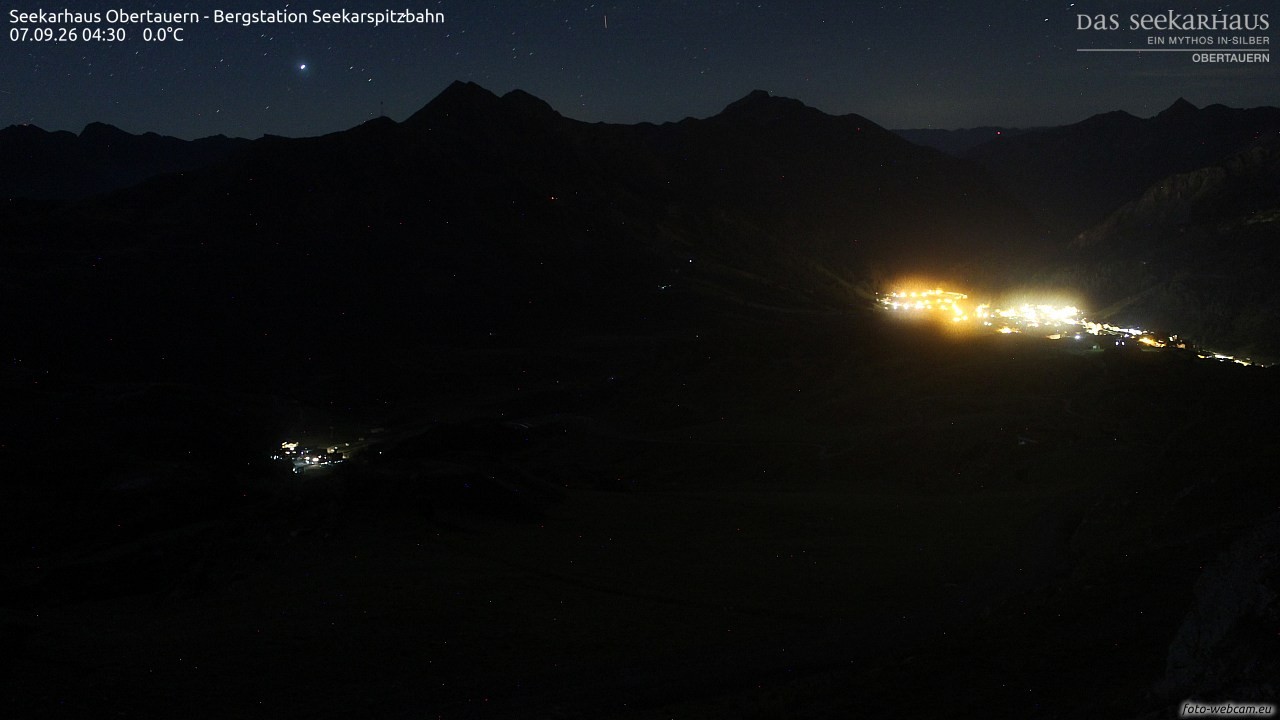 Archiv Foto Webcam Obertauern: Seekarspitz top station