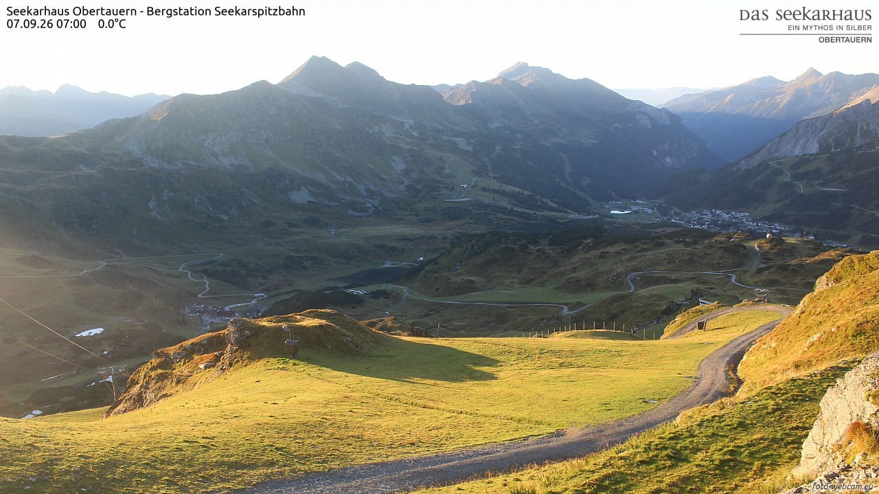 Archiv Foto Webcam Obertauern: Seekarspitz top station