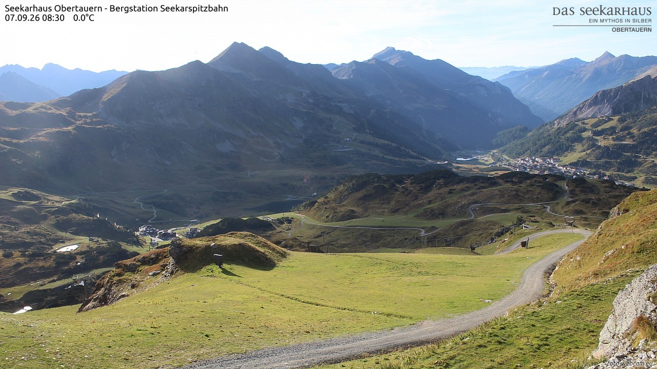 Archiv Foto Webcam Obertauern: Seekarspitz top station
