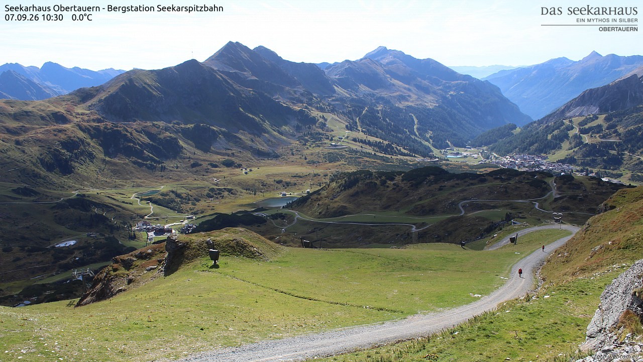 Archiv Foto Webcam Obertauern: Seekarspitz top station