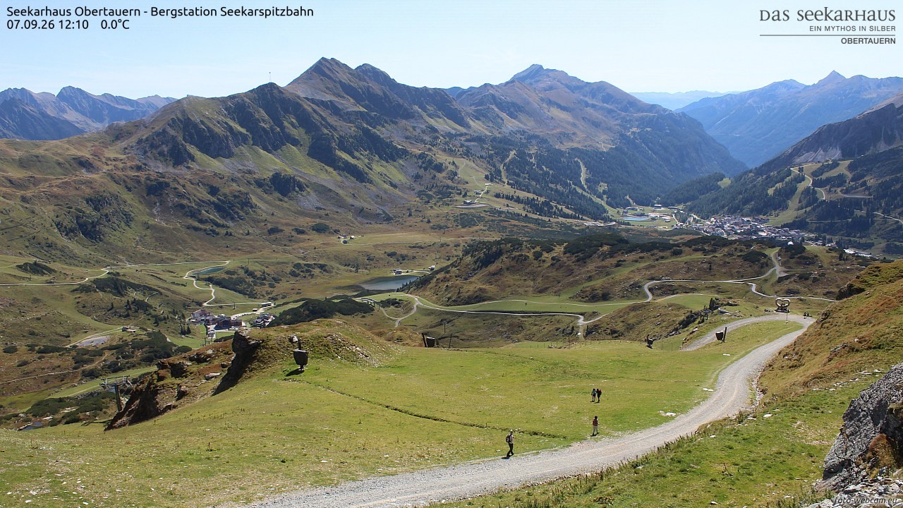 Archiv Foto Webcam Obertauern: Seekarspitz top station