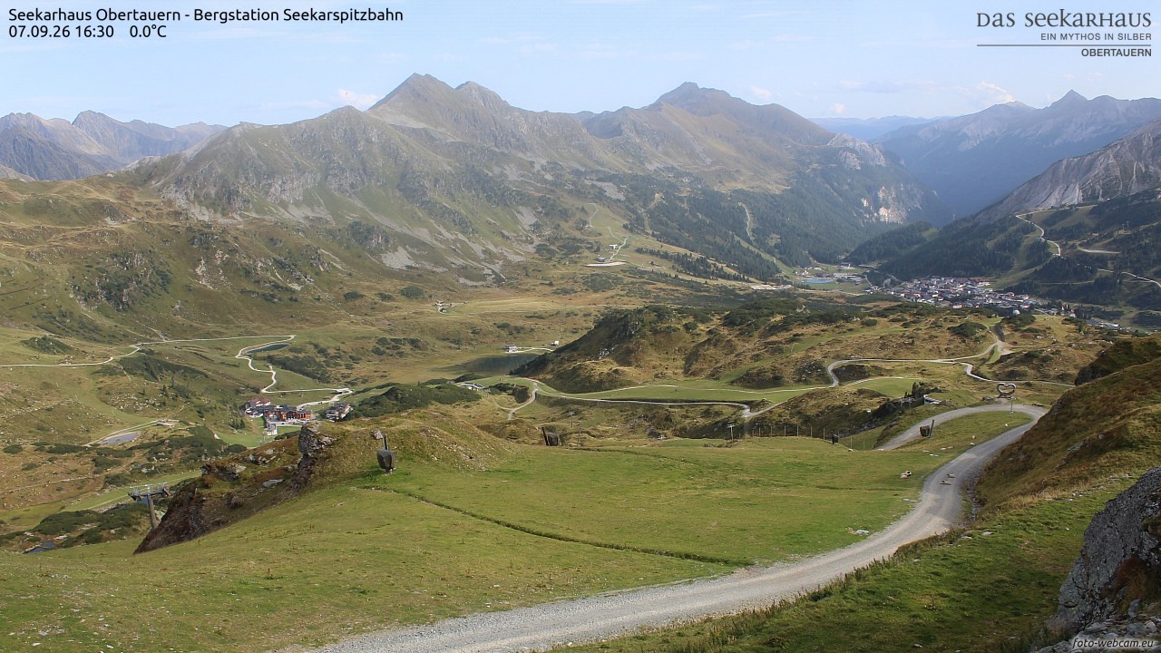 Archiv Foto Webcam Obertauern: Seekarspitz top station