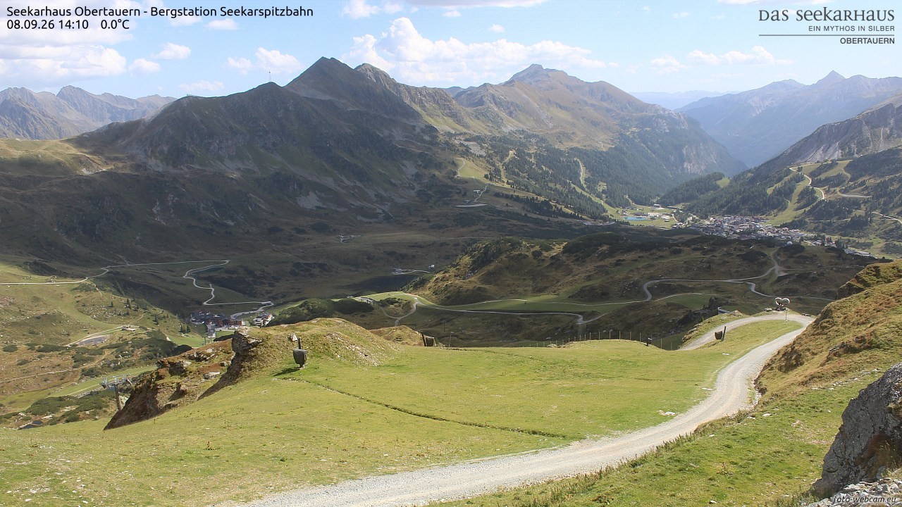 Archiv Foto Webcam Obertauern: Seekarspitz top station