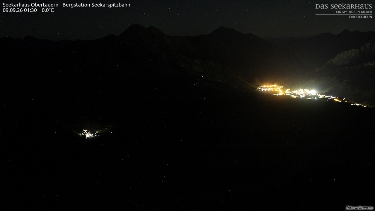 Archiv Foto Webcam Obertauern: Seekarspitz top station