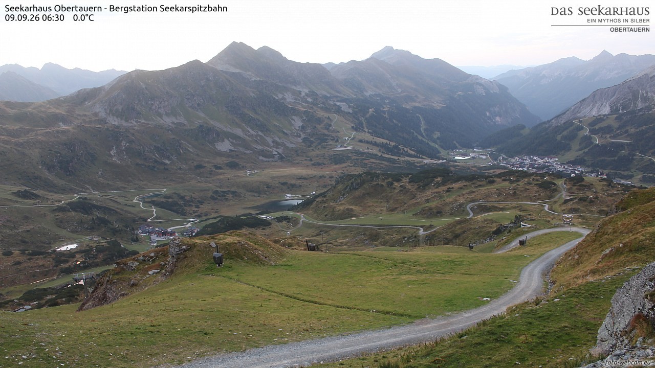 Archiv Foto Webcam Obertauern: Seekarspitz top station