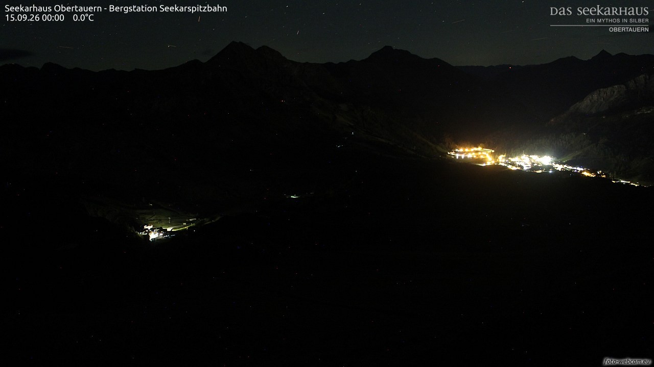 Archived image Webcam View Seekarspitz top station