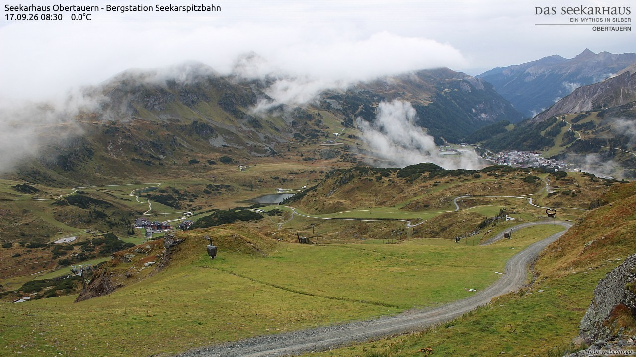 Archiv Foto Webcam Obertauern: Seekarspitz top station