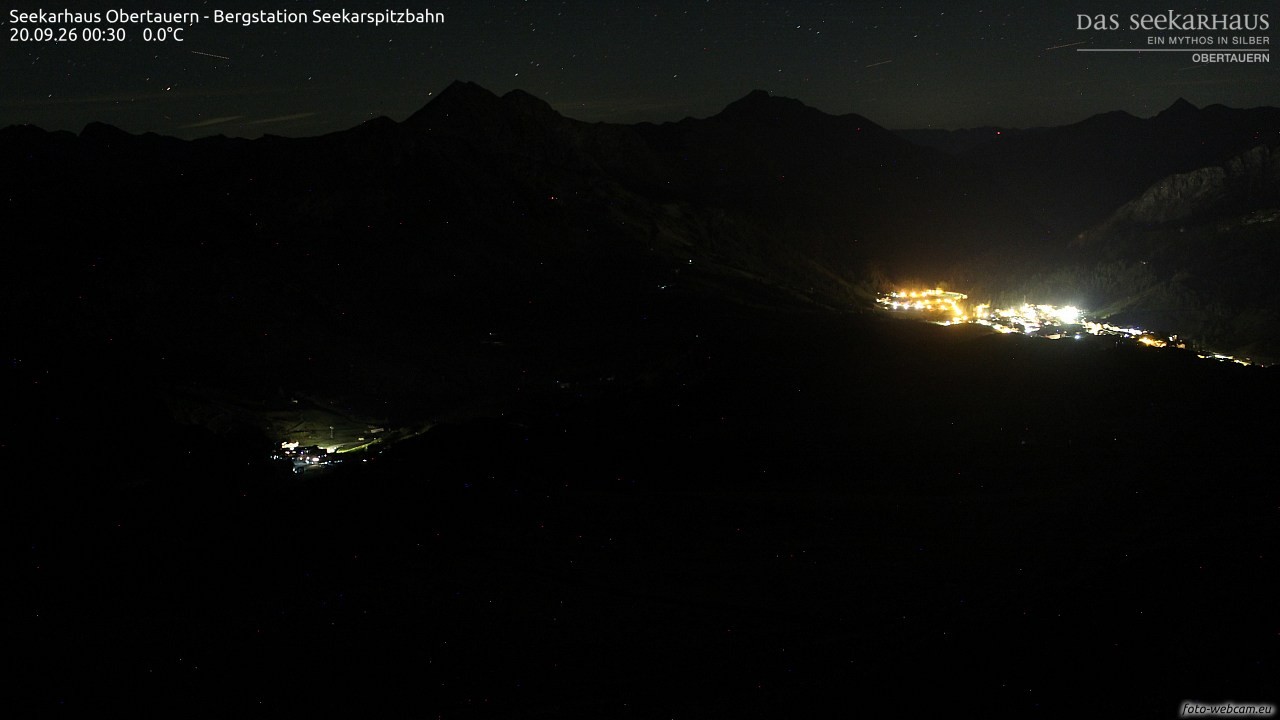 Archiv Foto Webcam Obertauern: Seekarspitz top station