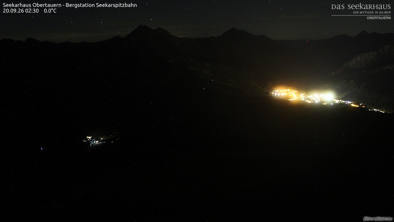Archiv Foto Webcam Obertauern: Seekarspitz top station