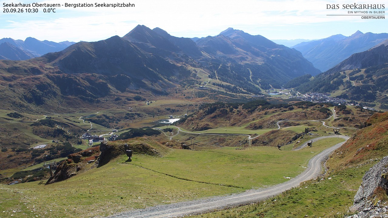 Archiv Foto Webcam Obertauern: Seekarspitz top station