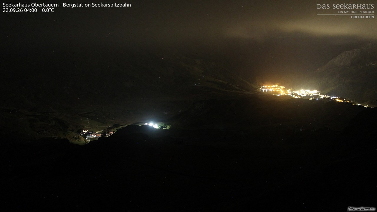 Archived image Webcam View Seekarspitz top station