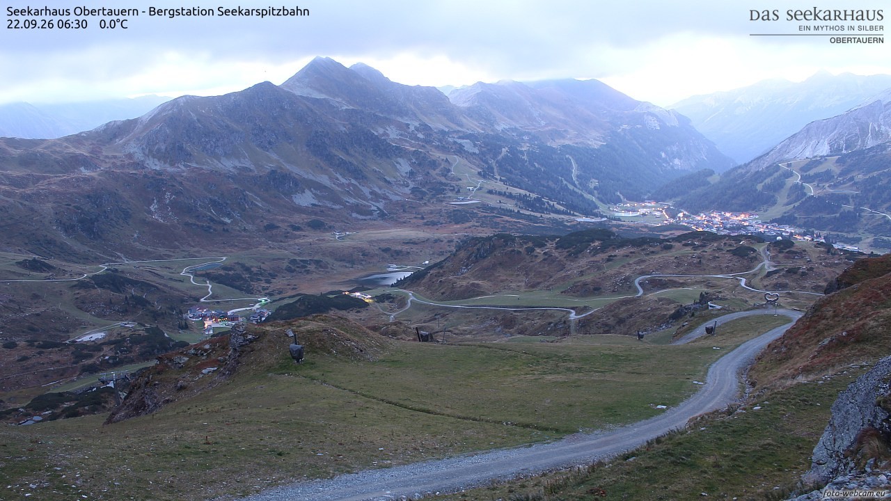 Archived image Webcam View Seekarspitz top station