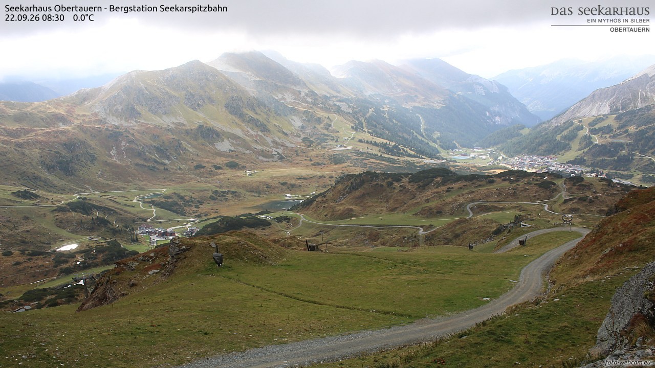Archived image Webcam View Seekarspitz top station