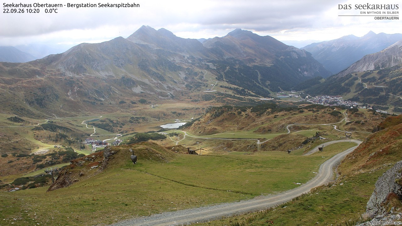 Archived image Webcam View Seekarspitz top station