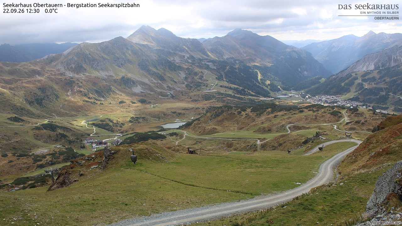 Archived image Webcam View Seekarspitz top station