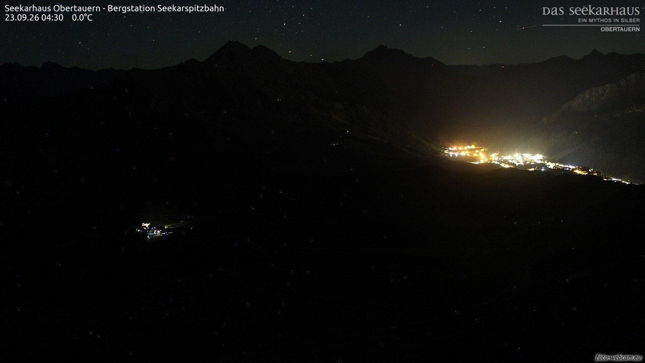 Archiv Foto Webcam Obertauern: Seekarspitz top station