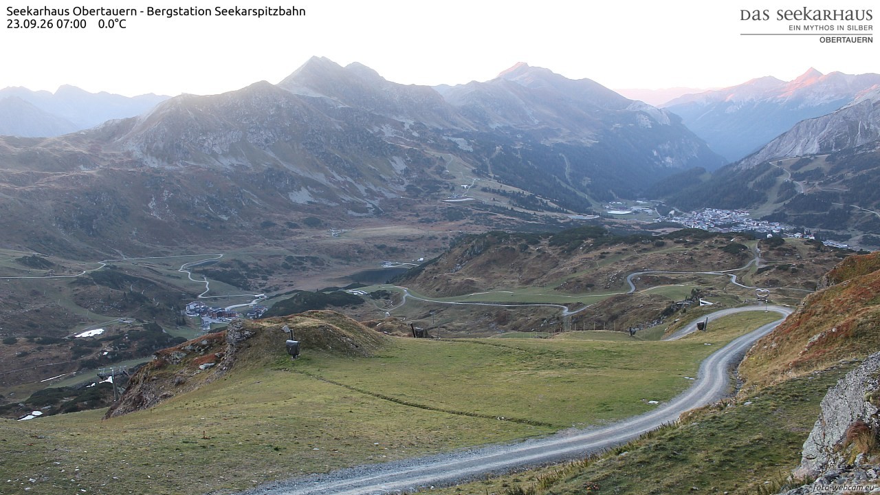 Archived image Webcam View Seekarspitz top station