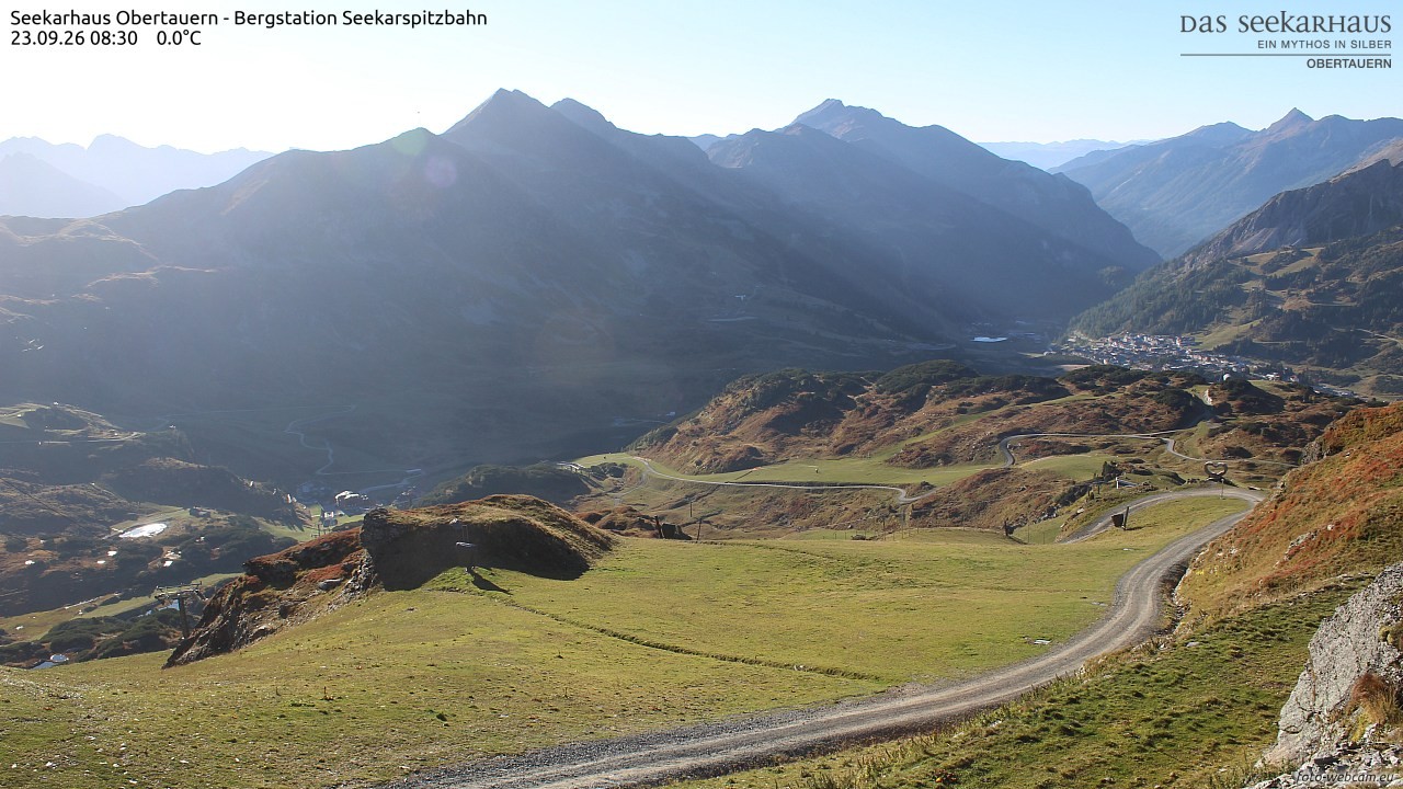Archived image Webcam View Seekarspitz top station