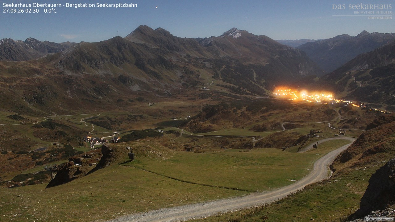 Archiv Foto Webcam Obertauern: Seekarspitz top station