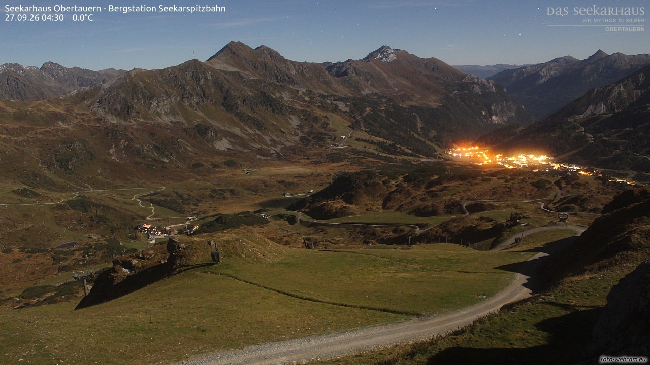 Archiv Foto Webcam Obertauern: Seekarspitz top station