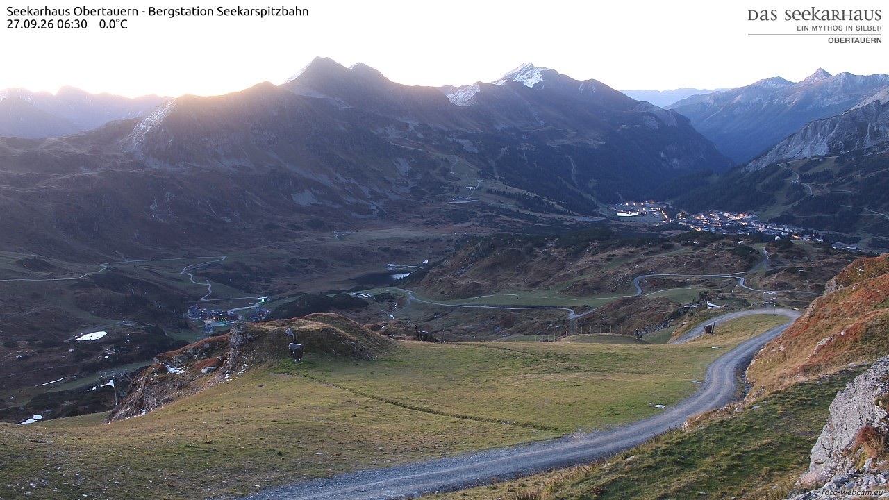 Archiv Foto Webcam Obertauern: Seekarspitz top station