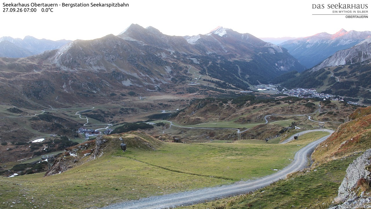 Archiv Foto Webcam Obertauern: Seekarspitz top station