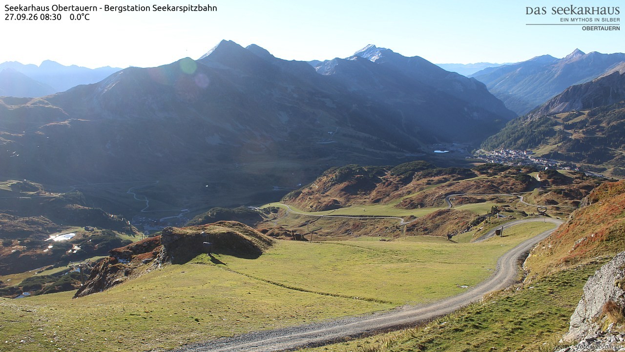 Archiv Foto Webcam Obertauern: Seekarspitz top station