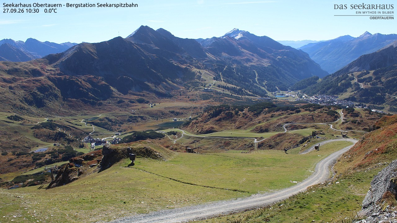 Archiv Foto Webcam Obertauern: Seekarspitz top station