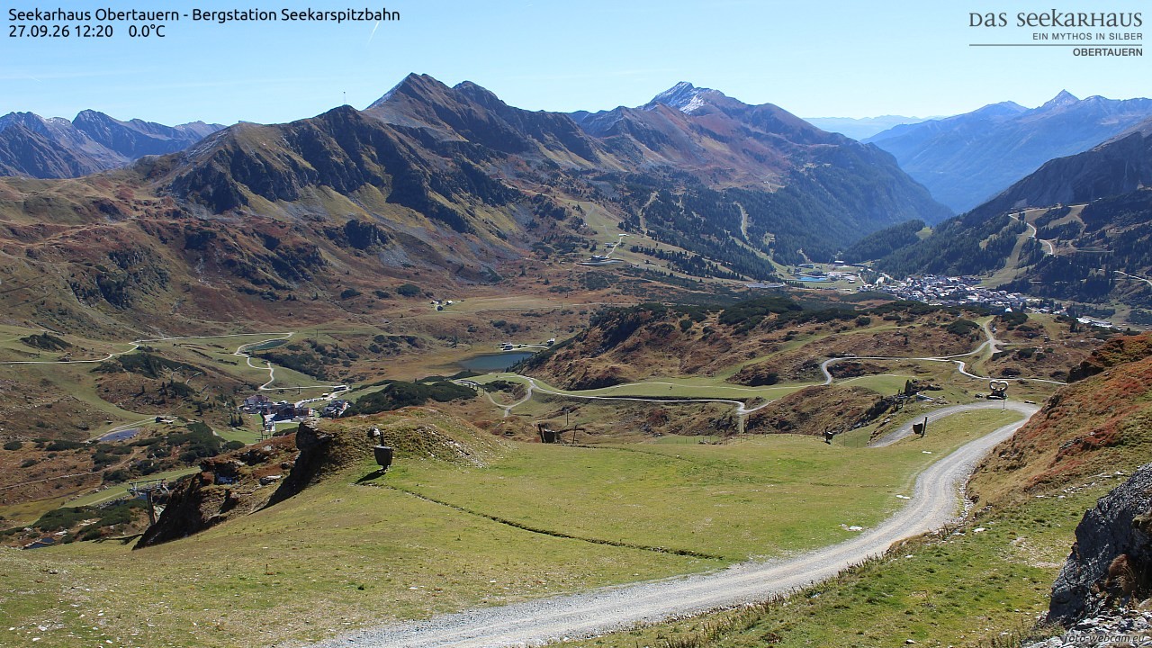 Archiv Foto Webcam Obertauern: Seekarspitz top station