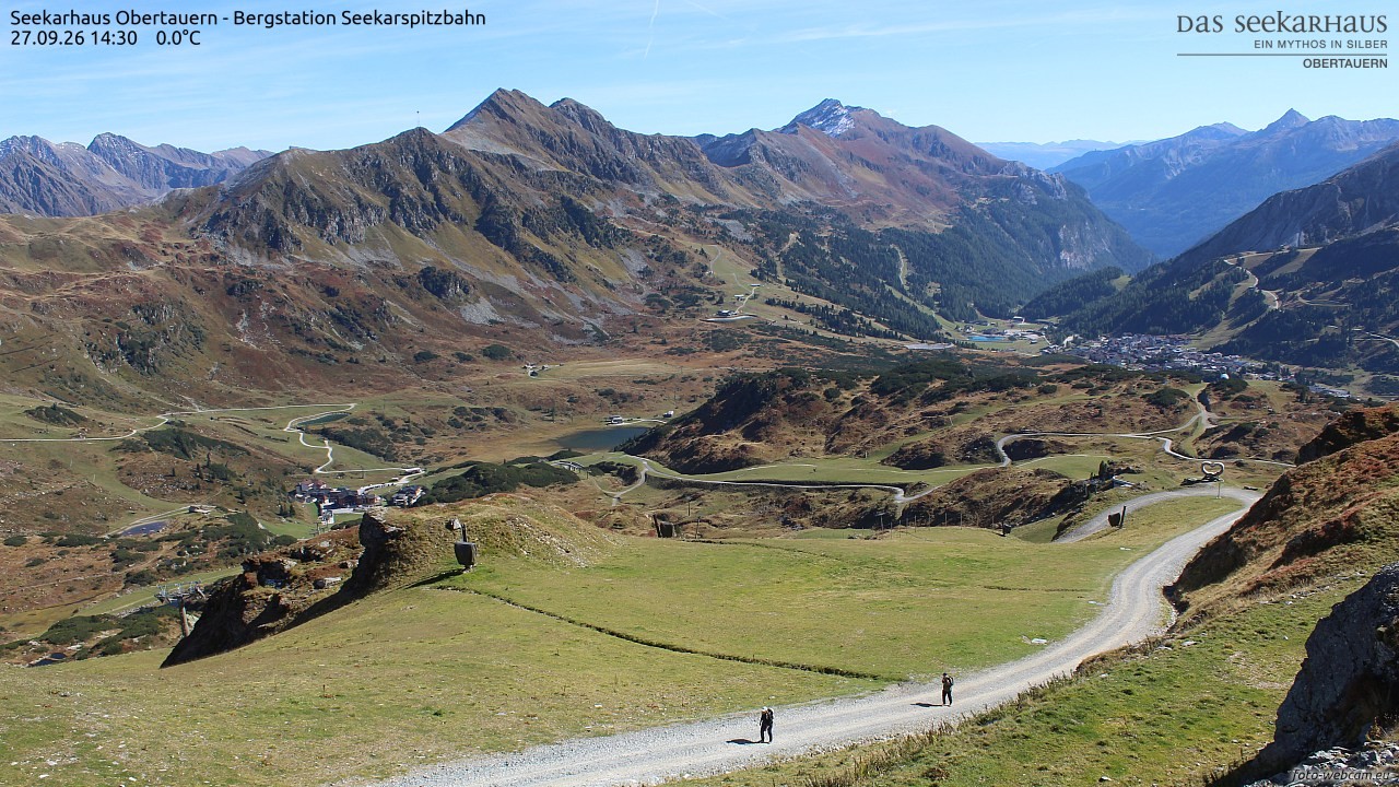 Archiv Foto Webcam Obertauern: Seekarspitz top station