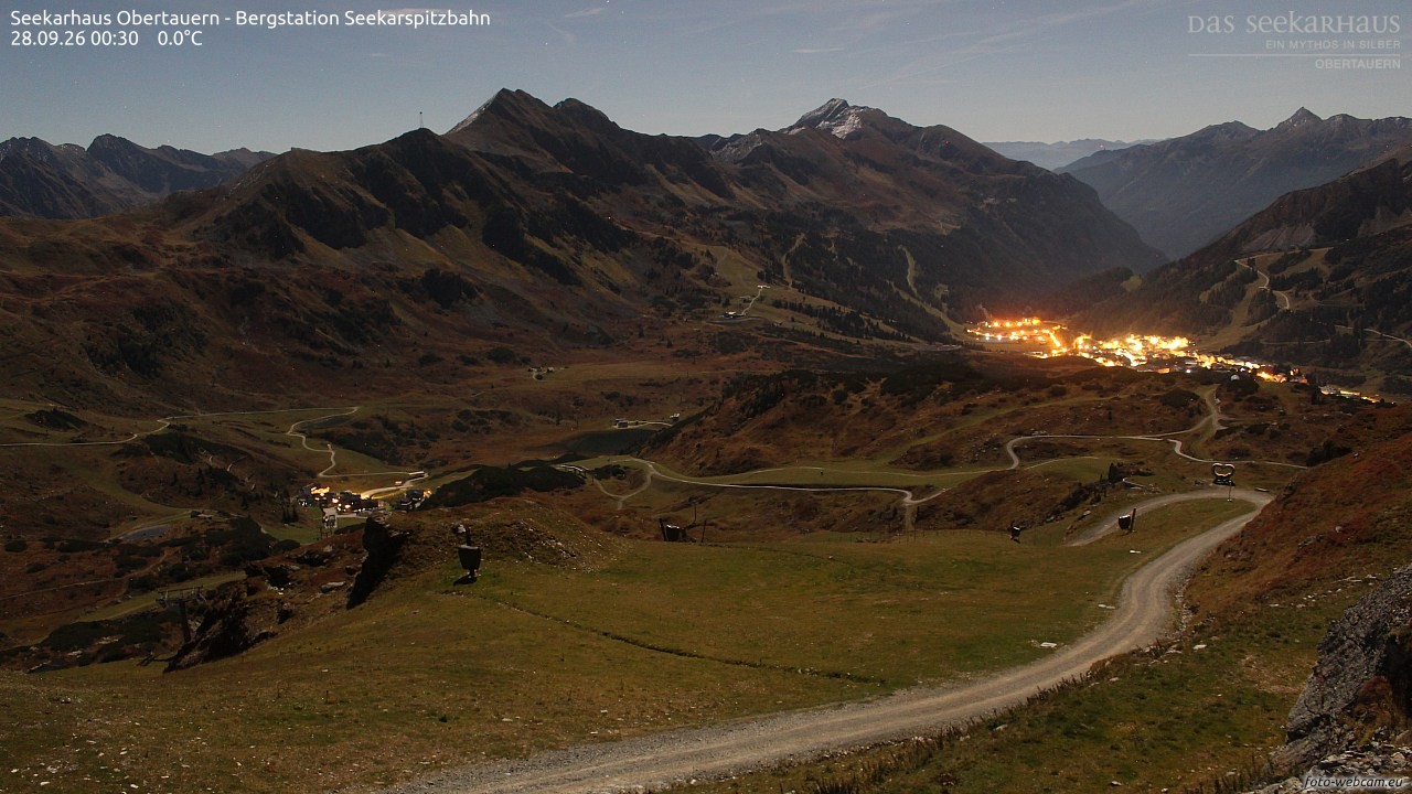 Archiv Foto Webcam Obertauern: Seekarspitz top station