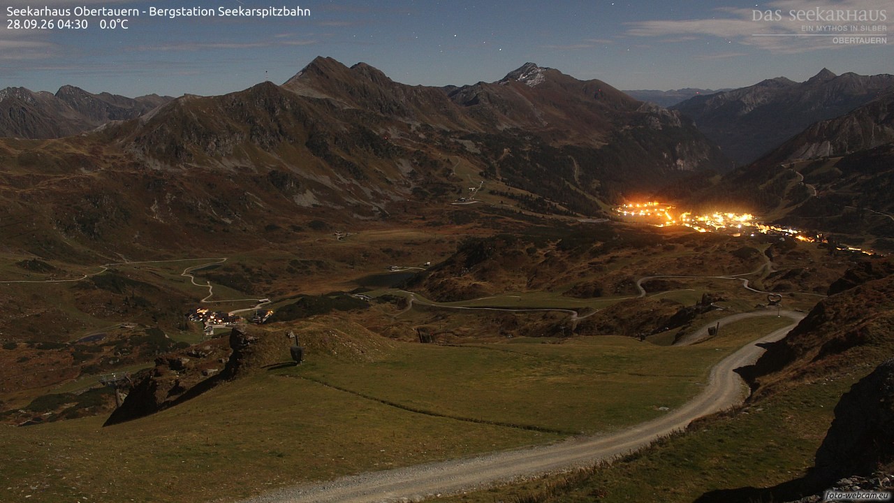 Archiv Foto Webcam Obertauern: Seekarspitz top station