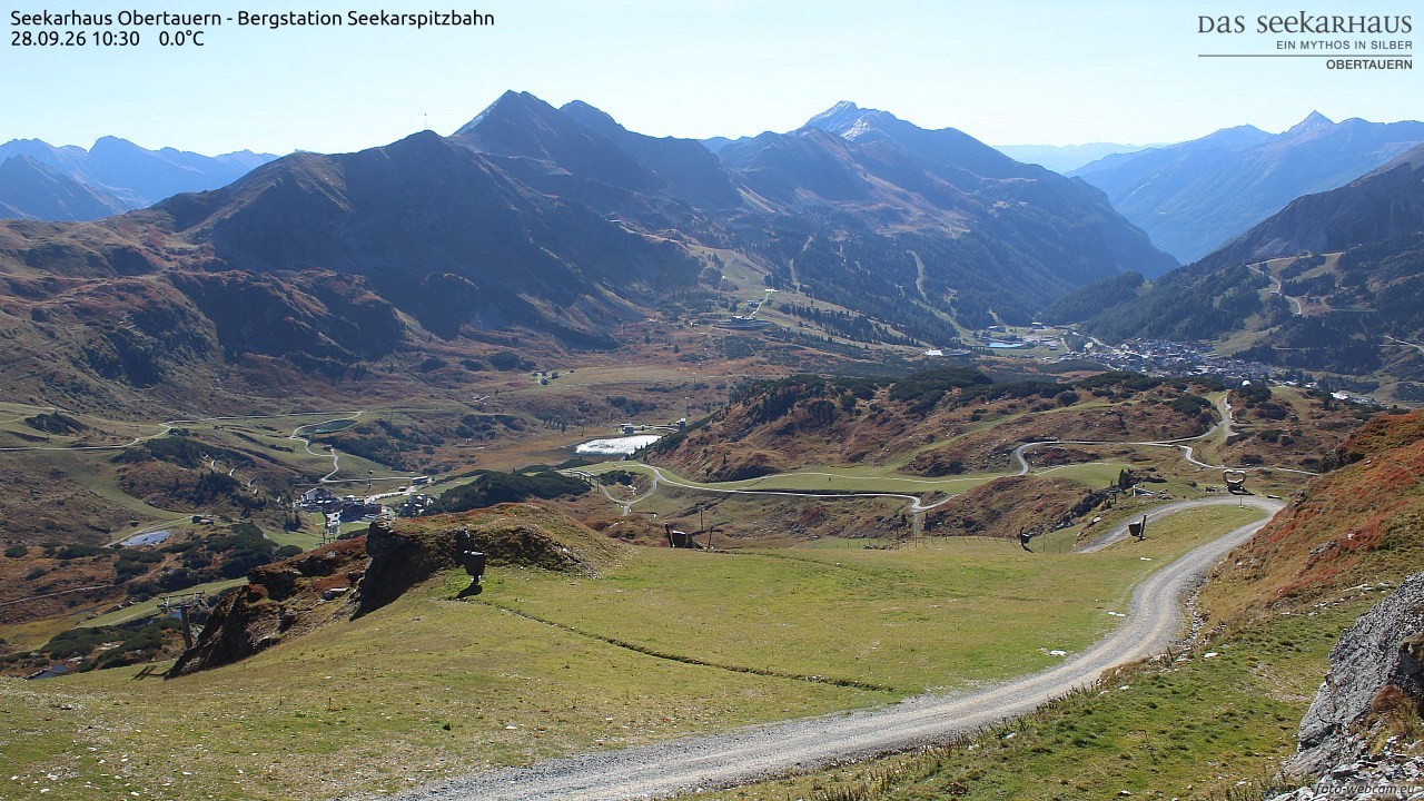 Archiv Foto Webcam Obertauern: Seekarspitz top station