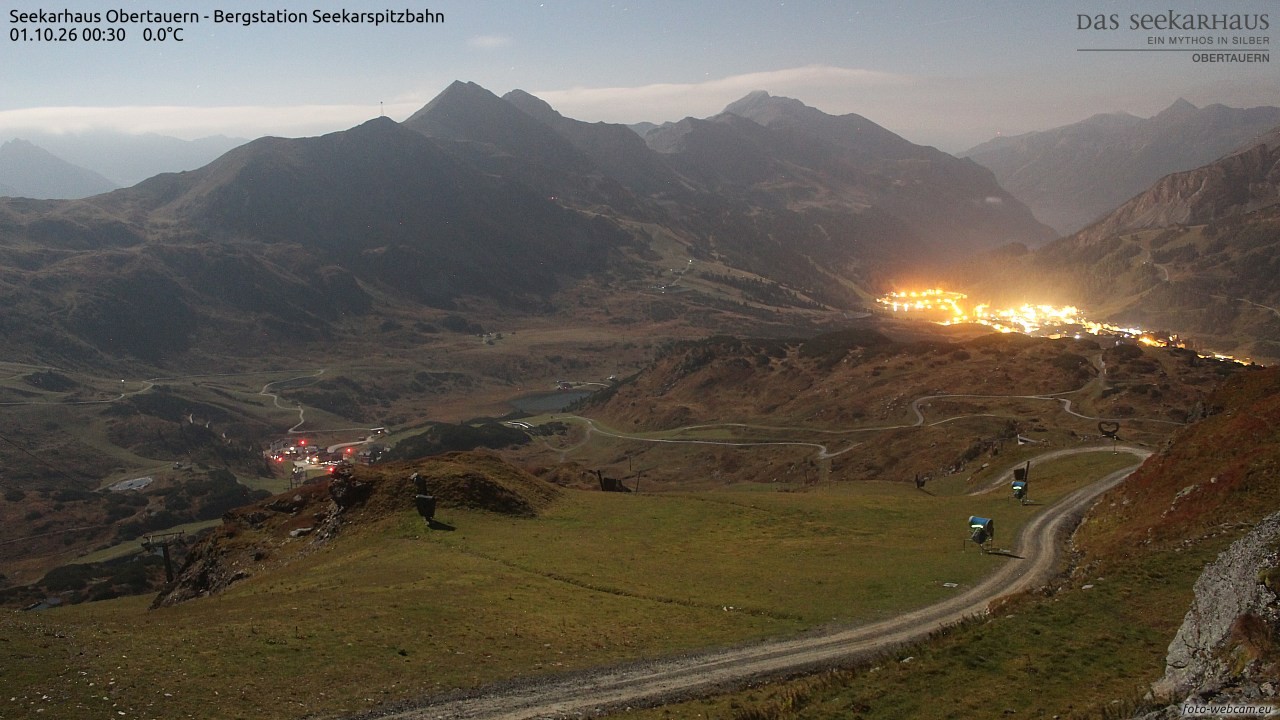 Archived image Webcam View Seekarspitz top station