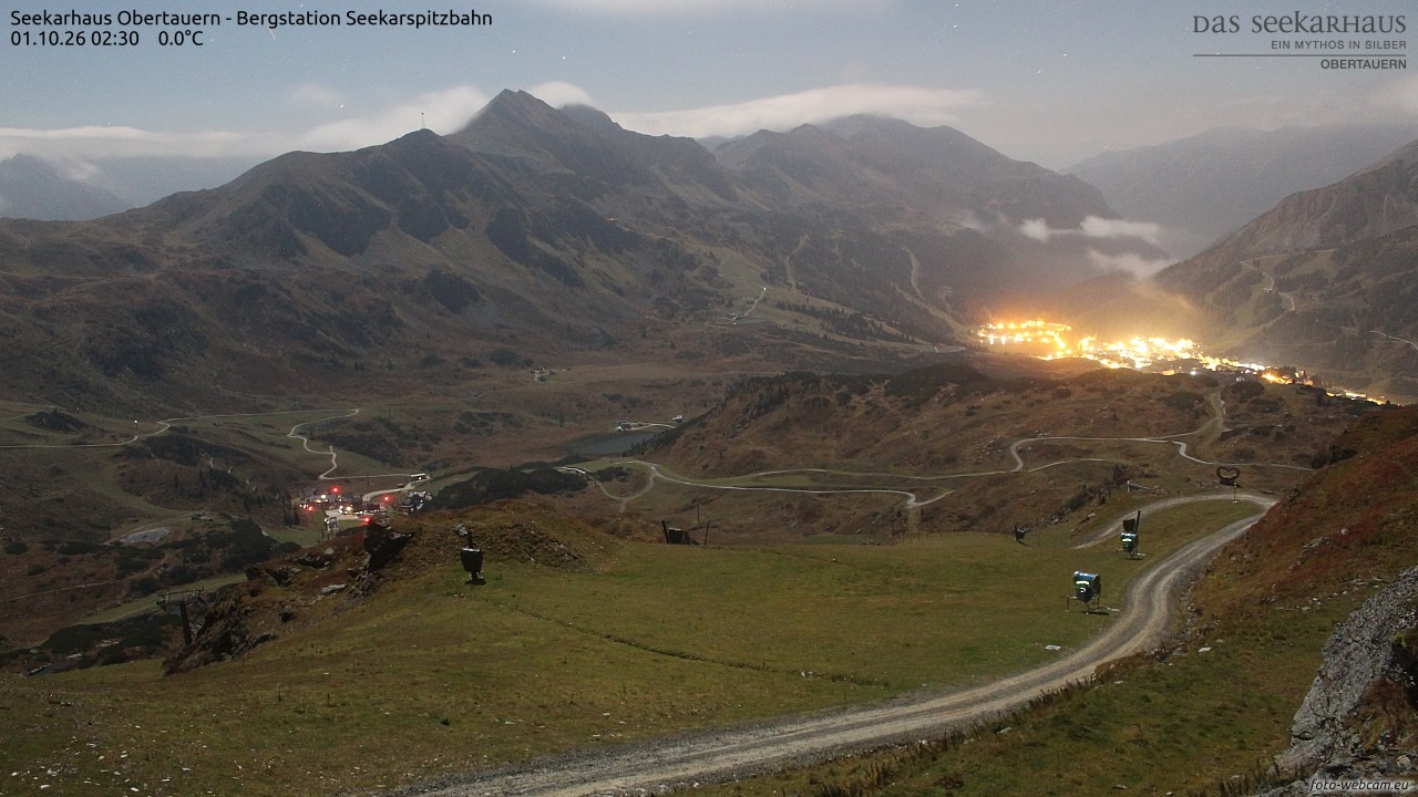 Archived image Webcam View Seekarspitz top station