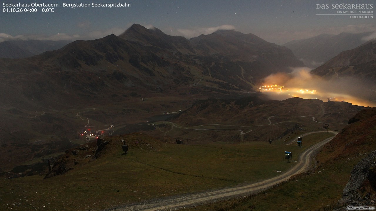 Archived image Webcam View Seekarspitz top station