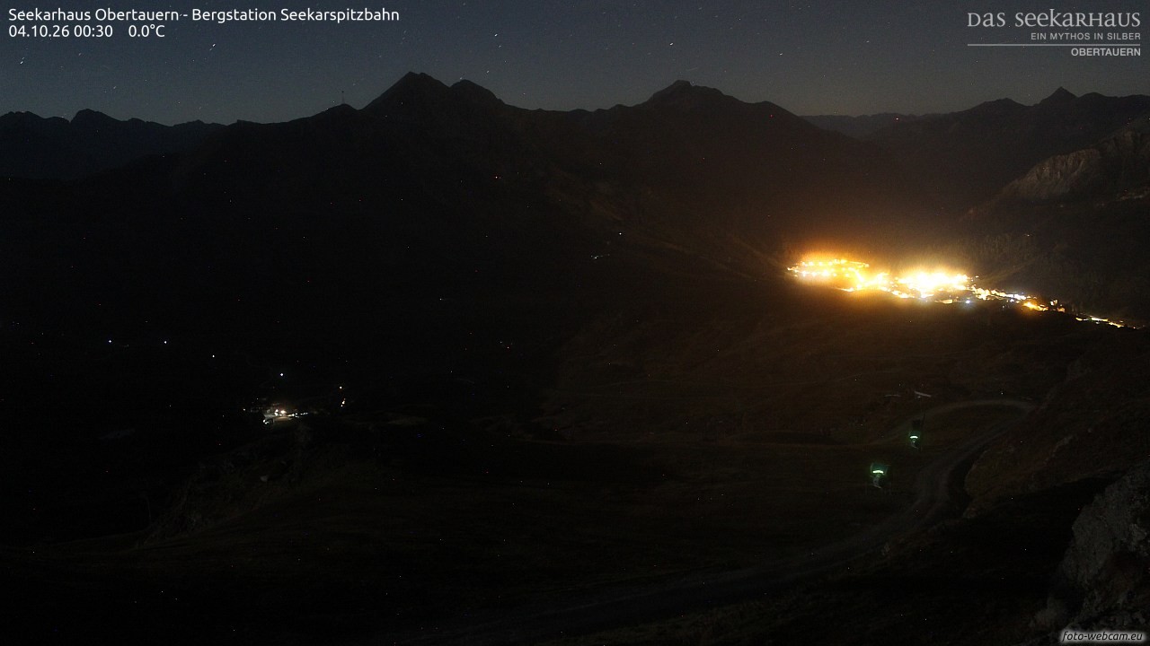 Archiv Foto Webcam Obertauern: Seekarspitz top station